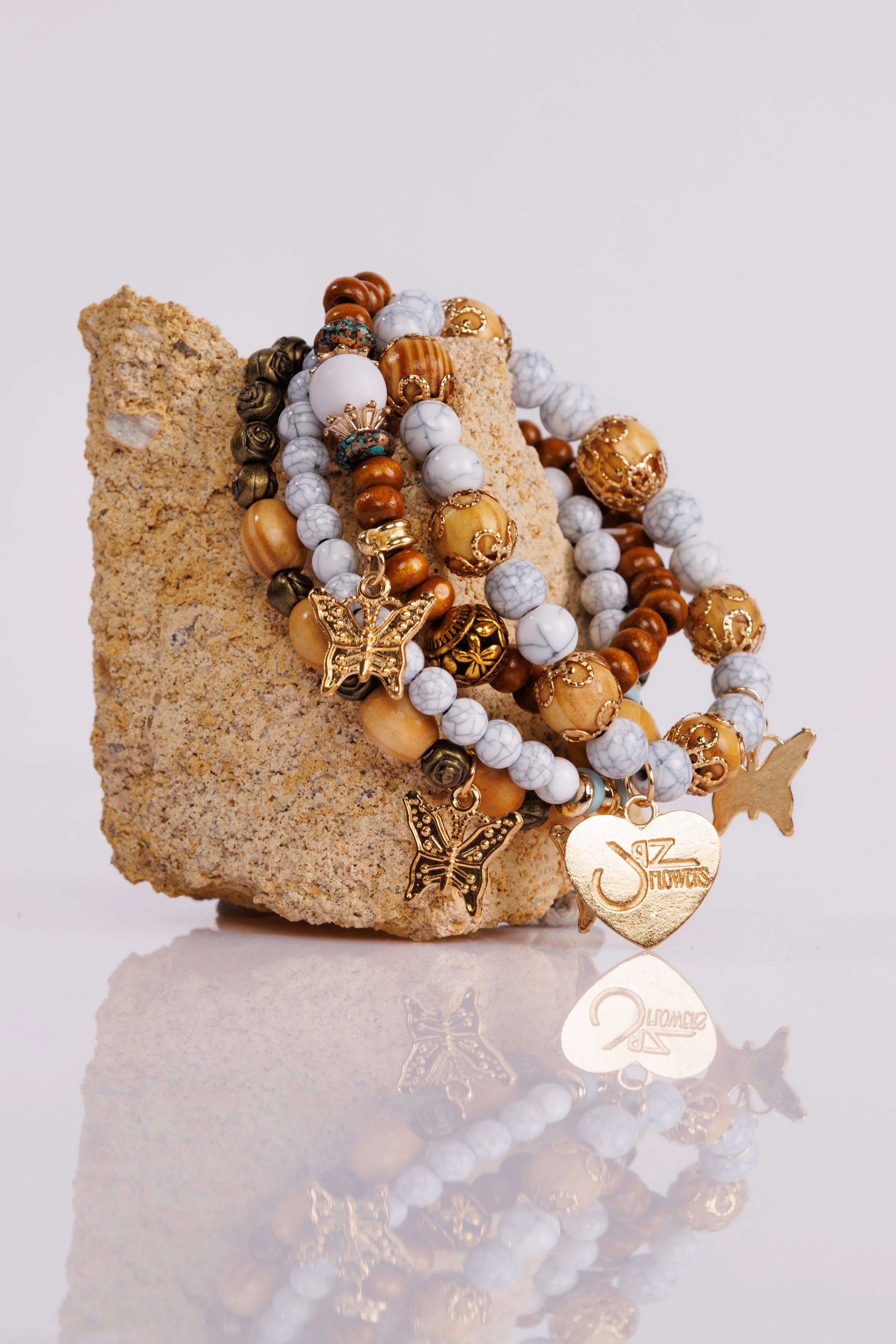 Shirley Stretchy Doodah Stack Bracelet