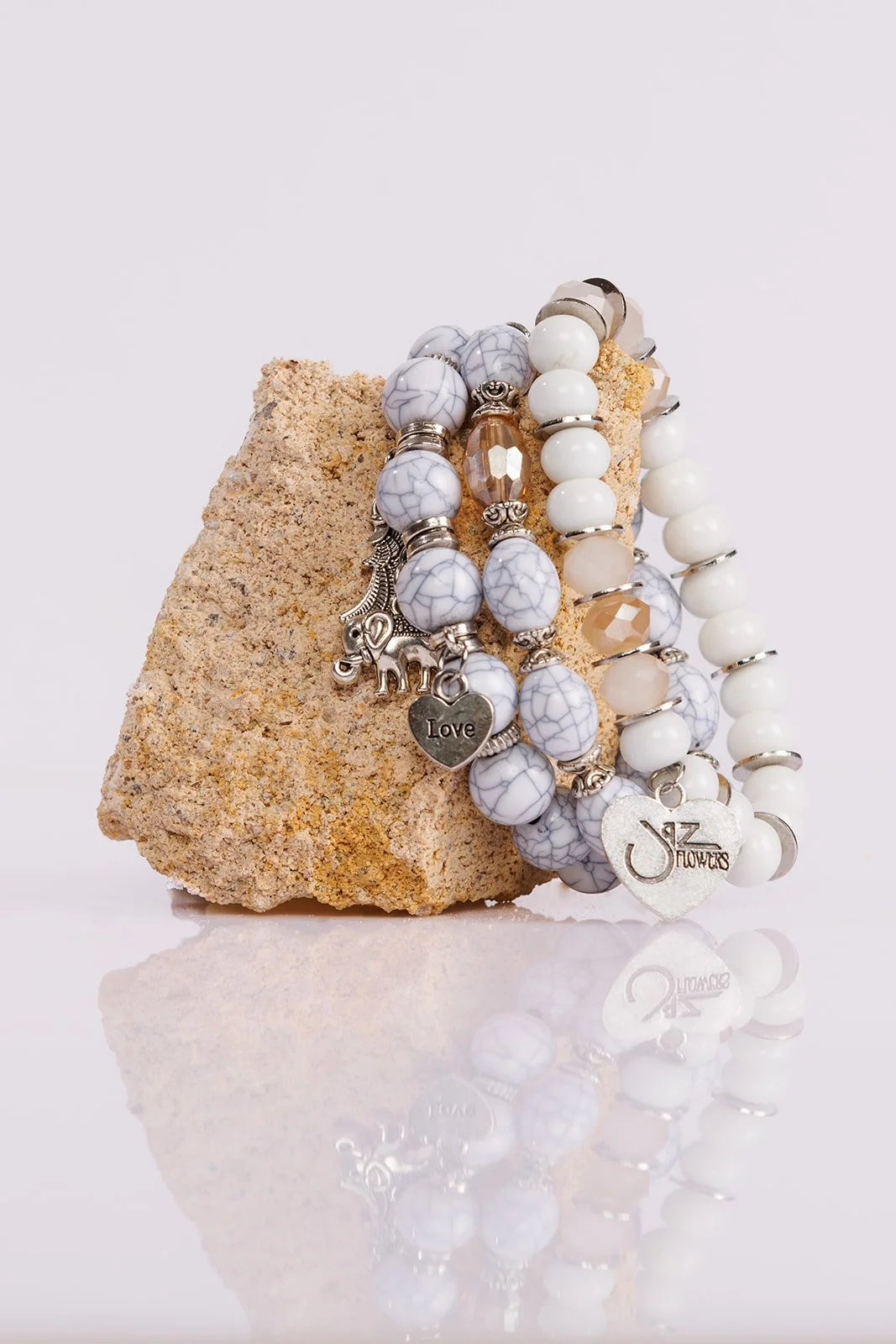 Ally - Stretchy Doodah Stack Bracelet