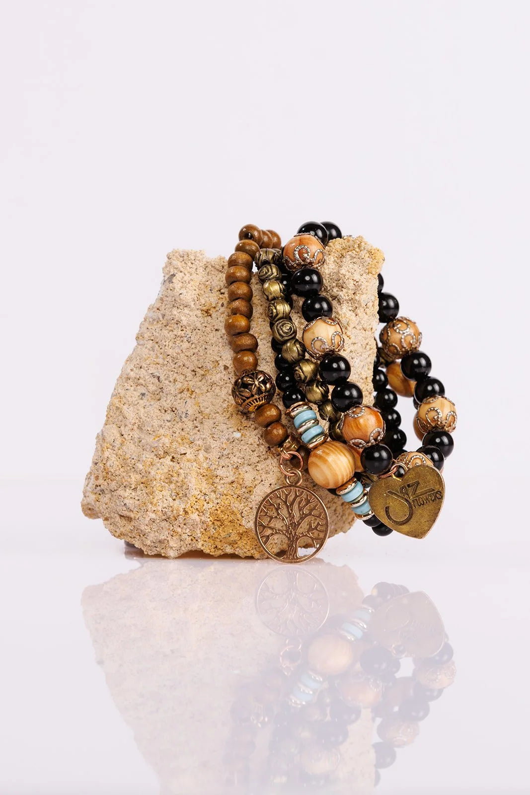 Ninda - Stretchy Doodah Stack Bracelet