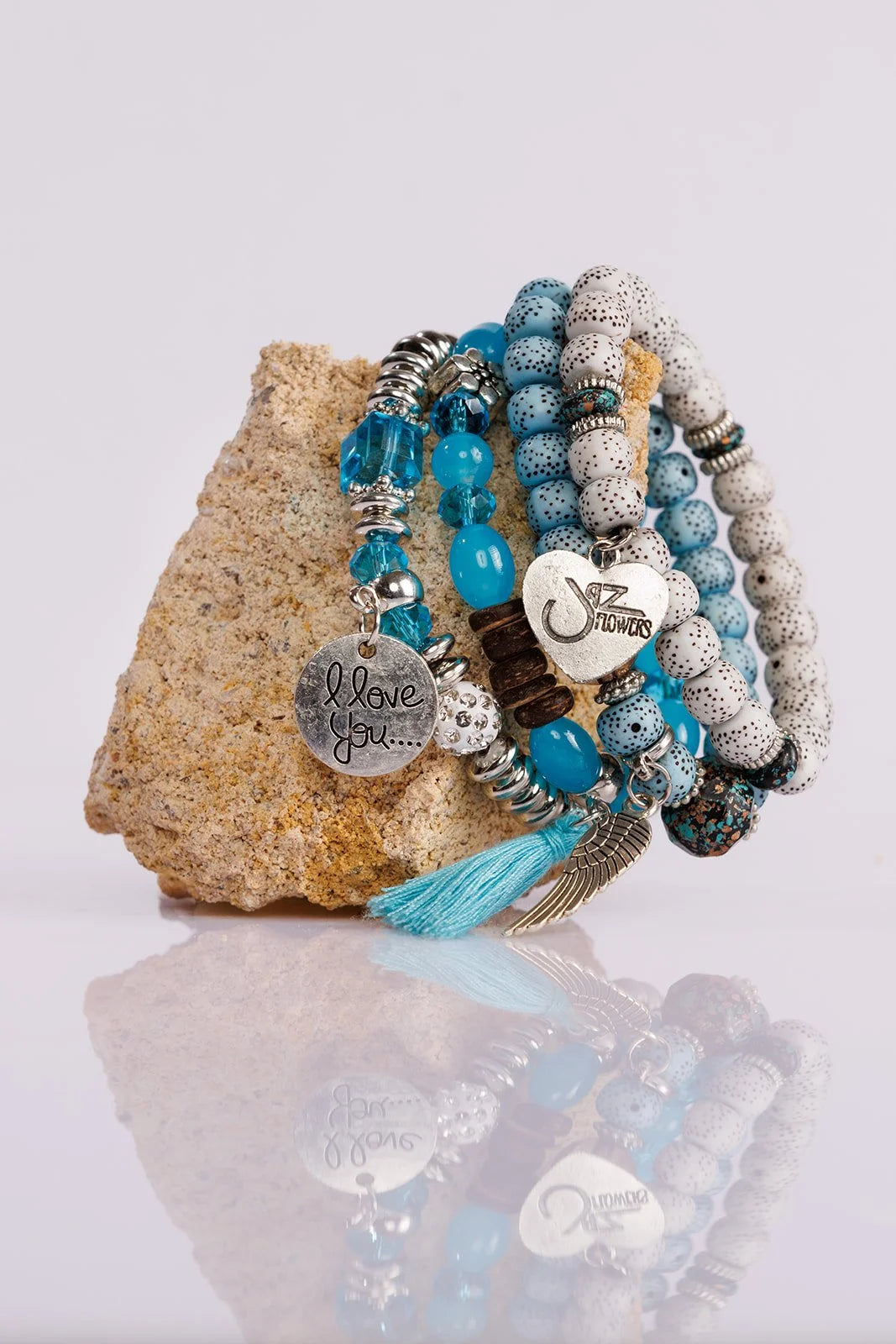 Reannah - Stretchy Doodah Stack Bracelet