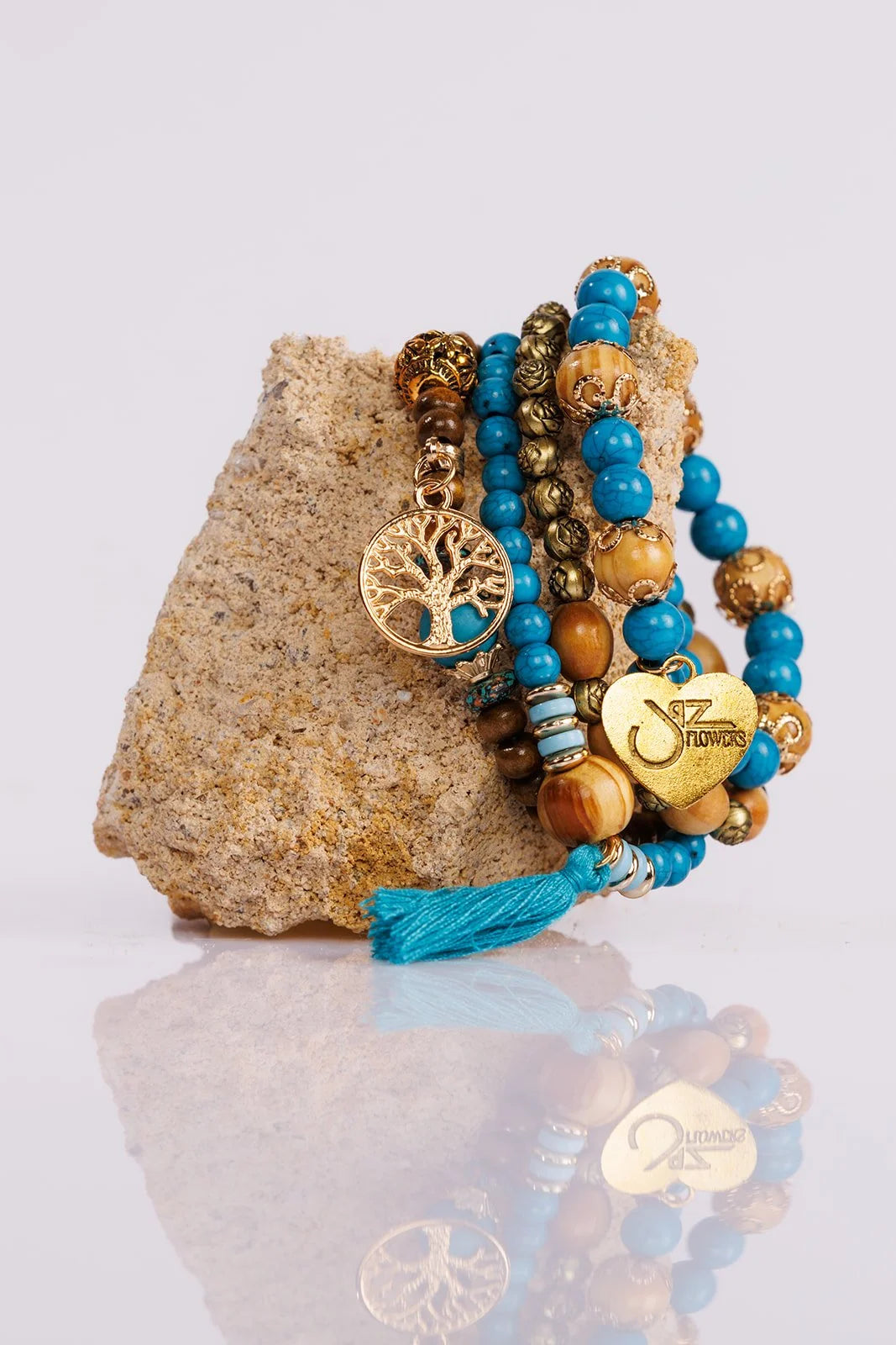 Phoebe - Stretchy Doodah Stack Bracelet