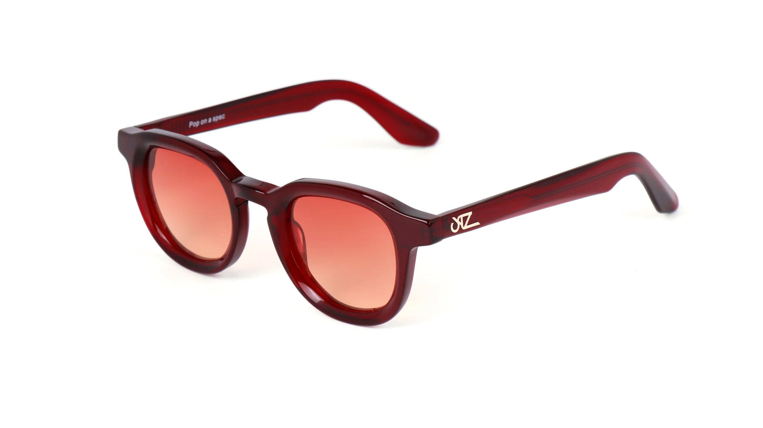 Betka Sunglasses- Deep Cherry