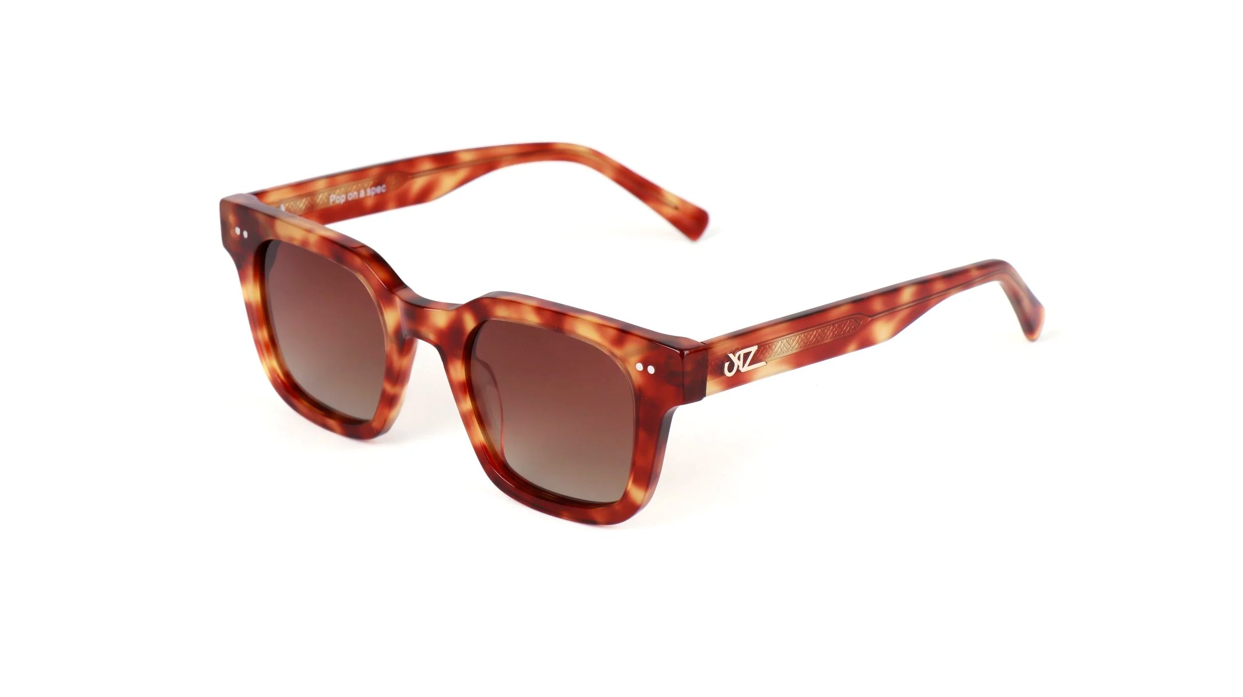 Mooloo Sunglasses - Bright Amber Tortoise