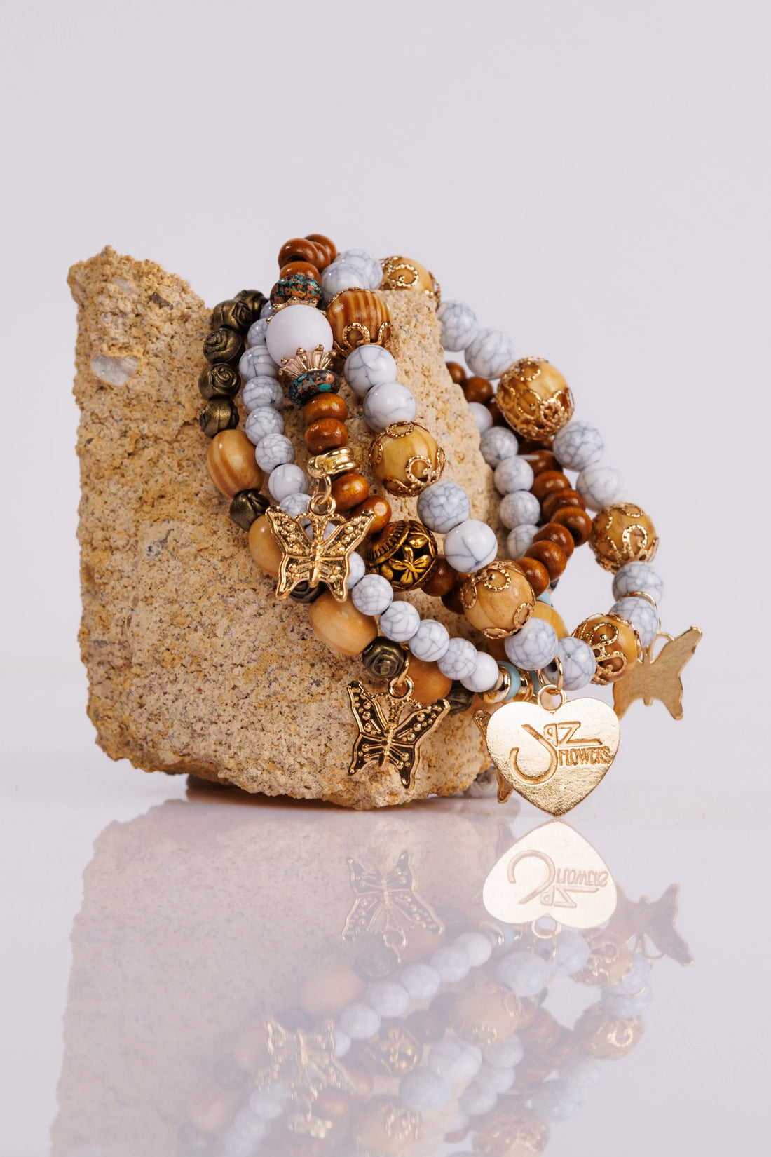 Shirley Stretchy Doodah Stack Bracelet