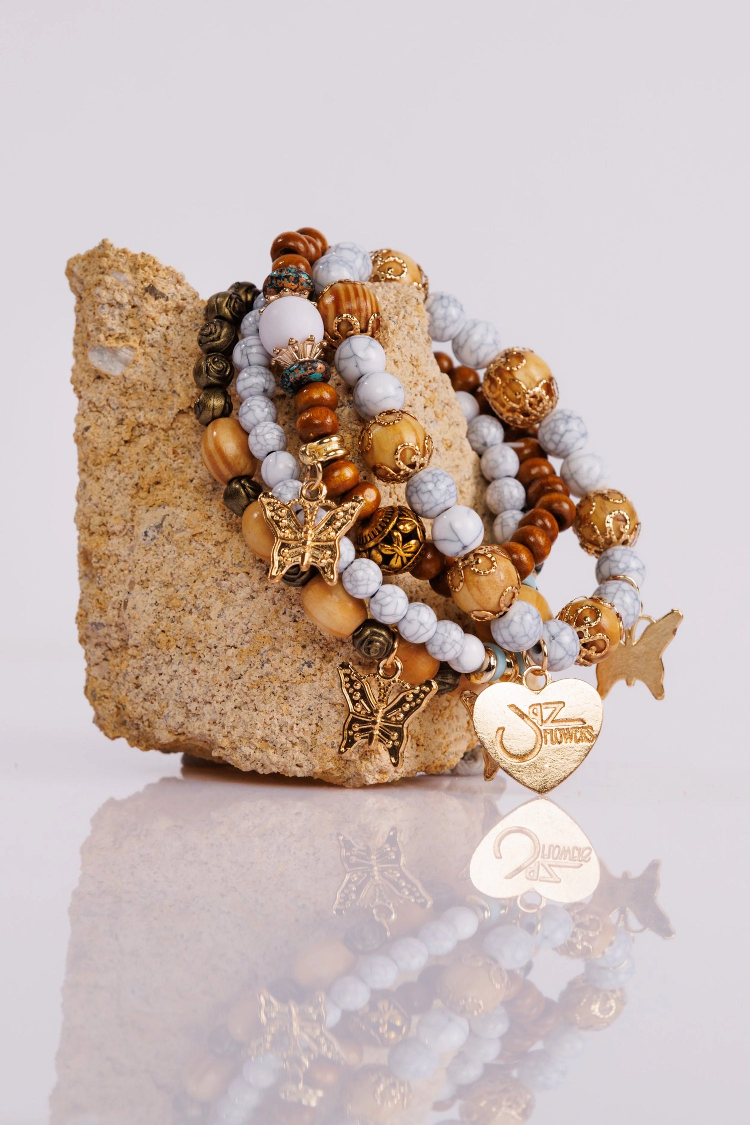 Shirley Stretchy Doodah Stack Bracelet